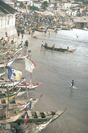 Cape Coast harbour